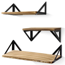 Modern style storage shelf, Floating shelf bracket, Floating shelves set of 3 pcs